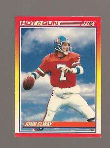 JOHN ELWAY SCORE 1990 CARD #564  