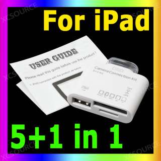   Connection Kit for iPad 2 Card Reader SD HC MS MMC M2 TF IP02  