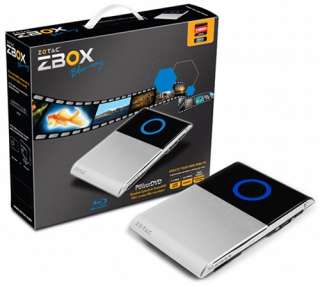 Zotac ZBox Blu ray HD Mini PC HTPC Intel Dual Core 2GB RAM 250GB 
