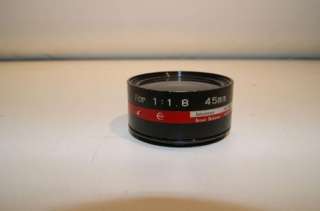 Vintage Petri AUX Lens Wide Angle F 11.8 45mm  