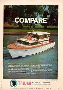 1966 Trojan Boat Company   Sea Voyager Sedan   Ad  