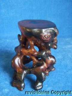 Excellent Unique Rosewood Wood Root Stand  