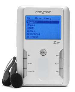 Creative Zen Touch Tragbarer MP3 Player 20 GB: .de: Elektronik
