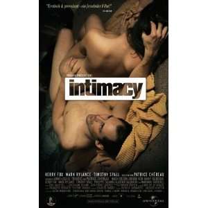 Intimacy [VHS] Mark Rylance, Kerry Fox, Timothy Spall, Hanif Kureishi 