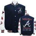 braves nike navy cooperstown ad track jacket $ 75 everyday