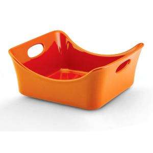 Rachael Ray 9 in. x 9 in. Square Baker in Orange 53231 at The Home 