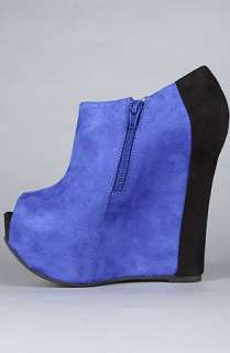 Sole Boutique The Fran Tick Shoe in Cobalt Blue and Black  Karmaloop 