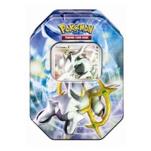 Pokémon Platin Tin Arceus LV.X blau mit 4 Booster Pack (deutsch 