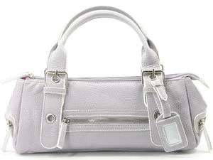 BARNEYS NY Lavender Light Purple Handbag Satchel Bag Purse NWOT  
