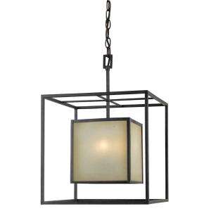 World Imports Hilden Collection 4 Light Hanging Aged Bronze Pendant 