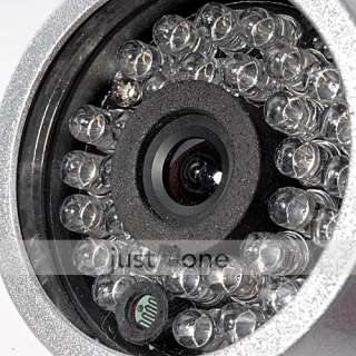 30 LED Color CCTV Security IR Video Audio Camera NTSC  