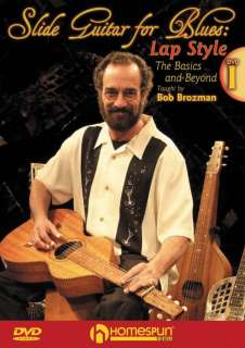 Slide Guitar For Blues: Lap Style Bob Brozman 2 DVD Set  