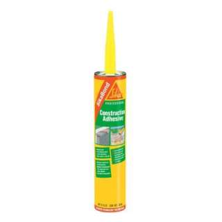 SikaBond 10.1 fl. oz. Construction Adhesive 106403 at The Home Depot