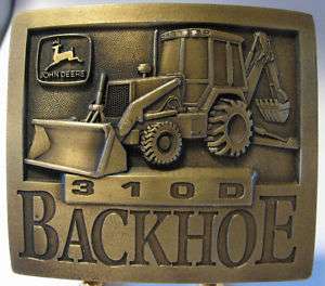 1994 John Deere 310D Tractor Loader Backhoe Belt Buckle jd  