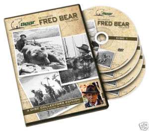 THE COMPLETE FRED BEAR ARCHERY DVD VIDEO COLLECTION  