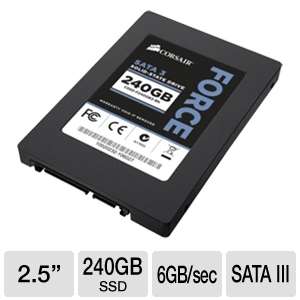 Corsair CSSD F240GB3A BK 240GB Force Series 3 Solid State Drive 