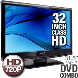 Magnavox 32MD359B 32 Class LCD DVD Combo   720p, 1366x768, 100001 