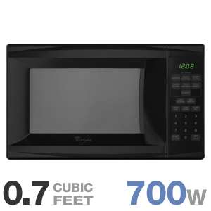 Whirlpool MT4078SPB Microwave Oven   0.7 Cubic Feet, 700W, Black at 
