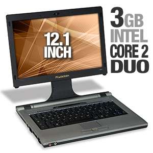 FlyBook VM Advanced Laptop Computer   Intel Core 2 Duo ULV U7600 1 