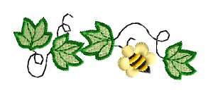 Bugs & Bees machine embroidery designs 4x4 hoop  