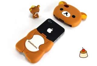 Edel Teddy Bär bear 3D iphone 4 4S Tasche Schutz Hülle Case Cover 