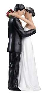 Tender Moment Hispanic Couple Figurine Wedding Caketop  