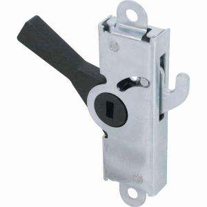 Prime Line Black Patio Door Hook Latch E 2029 at The Home Depot