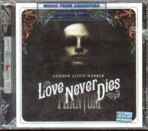 LOVE NEVER DIES SOUNDTRACK 2 CD SET ANDREW LLOYD WEBBER  