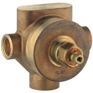 GROHE 1/2 in. Brass FIP 3 Port Diverter Rough In Valve 29 712 000 at 