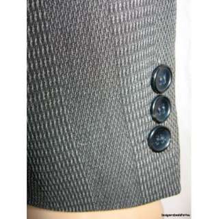 Donna Karan $1695 Mens 40 L 40L Suit New York Charcoal Gray *Italian 