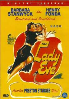 The Lady Eve (1941) Barbara Stanwyck DVD NEW  
