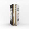 Gold Folie Cover Case f. Iphone 4 4G Skin KOMPLETT / Selbstklebend 