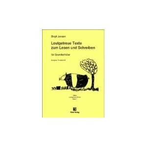   Grundschüler. Druckschrift: BD 1: .de: Birgit Jansen: Bücher