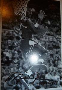 Michael Jordan Dunk Contest Upper Deck Post Card MJR4  