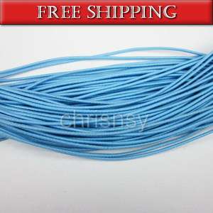   Design 1 Bundles 20M Elastic Cord String Wire Nylon Light Blue  