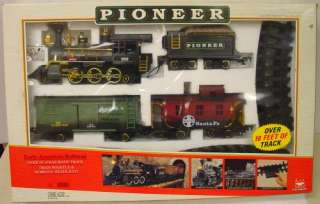 1995 Pioneer New Bright 180 Early American Train Set  