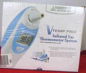 USED VERIDIAN 09 384 VTEMP PRO INFRARED EAR THERMOMETER  