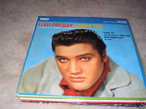 Elvis Presley; Loving You on LP RCA VICTOR LSP 1515 E  