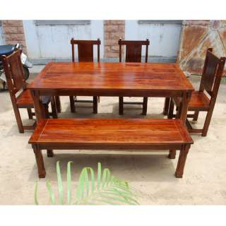 Leather Chairs on Hardwood Rustic Dining Table And 8 Leather Chairs  Superb Quality