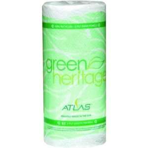 Green Heritage 585 11 Length, 9 Width, 2 Ply Kitchen Roll Towel 