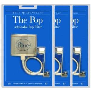  Blue Microphones The Pop Universal Pop Filter 3 Pack 