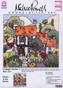 Michael Powell Cross Stitch Kit X60 Cottage Garden 1  