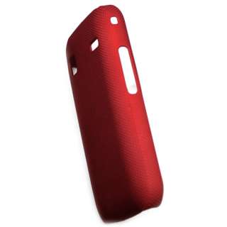   COQUE DE LUXE pour mobile SAMSUNG GIO S5660 rouge ultra douce 
