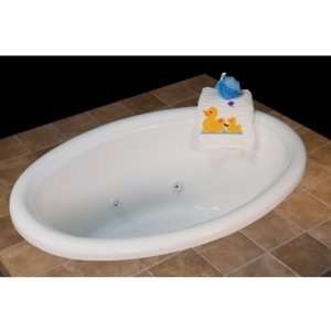 Carver Tubs DJO5839 58 inch x 39 inch Oval Whirlpool I Package   6 