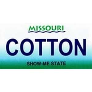 Missouri State Background License Plates   COTTON Plate Tag Tags auto 