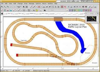 Simple CAD software for designing Model Railway Layouts of any scale 