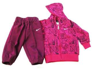 Pink Nike Tracksuit