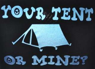 YOUR TENT OR MINE FESTIVAL HOODIE with BLUE DENIM S XXL  