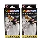 Lot of 2 NASCAR Emergency Blanket Reflective Signal Auto Car Accident 