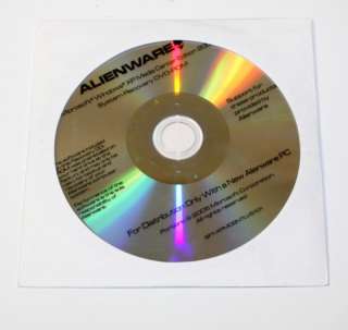 NEW Alienware Win XP MCE Intel Recovery DVD V5101  
